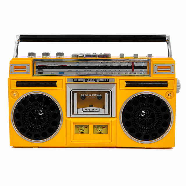 MLK-991C Best Selling Portable Radio Cassette Recorder Vintage Style Cassette Boombox Radio with Usb