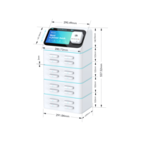Nuevo Lanzamiento 2026: Máquina Expendedora de Power Banks para Restaurantes, POS con 16 Ranuras, Estación de Carga y Alquiler de Celulares y Laptops, Kiosco con Pantalla Publicitaria