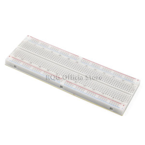 Breadboard 830 trous, fils rouge et bleu, breadboard sans soudure, carte de prototypage, carte de test - Product Image 2