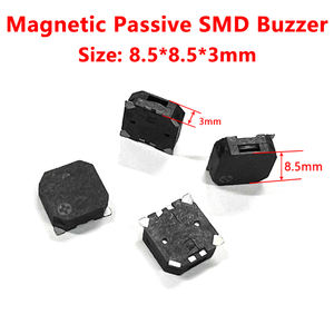 Миниатюрный звуковой сигнал ROHS 16 Ом переменного тока, 85 дБ, <span class=keywords><strong>3</strong></span>,<span class=keywords><strong>3</strong></span> В, 8,5*8,5*<span class=keywords><strong>3</strong></span> мм, 8530 SMD, Пассивный звуковой сигнал для медицинских устройств - Product Image 2