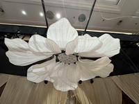 Fleurs Décoratives Géantes pour Plafond d'Hôtel, Décoration de Mariage de Luxe à Suspendre, Créations Florales