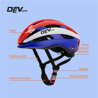 Casque Vélo Neuf Route VTT OEM ODM Léger Aéré et Coloré pour Adultes Équipement de Cyclisme d'Extérieur Sécurité