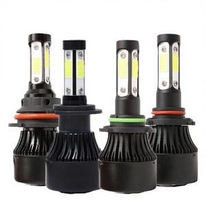 หลอดไฟหน้ารถยนต์คุณภาพสูง 6500K 8000lm ชิป Cob รุ่น H1 H3 H4 H7 9005 9006 X7 หลอดไฟ LED 12V ใหม่ - Product Image 4