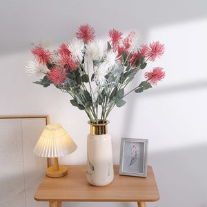 Fleurs artificielles CallaFloral, branche unique, rouge, PVC, décoration de mariage, bouquet, décoration de la maison - Product Image 1