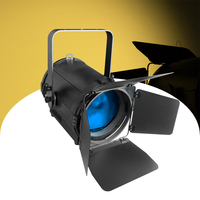 Projecteur Fresnel électrique LED RGBALC six couleurs 350 watts avec zoom, pour théâtre, studio, lavage de scène, équipement d'éclairage, prix d'usine, vente en gros