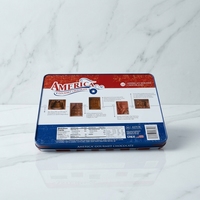 Boîte à gâteau ronde en fer blanc de qualité alimentaire avec emballage floqué, couleur personnalisée, logo en relief, matériaux recyclés, cadeau