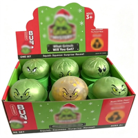 Meilleures ventes : Squishies de Noël scintillants, souriants, en forme de dumpling, mystère, grand format, arc-en-ciel, en forme de nourriture, Bao Bun, boîte surprise, Taba Squishies anti-stress