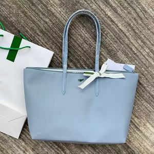 Nuova Borsa a Mano Grande Orizzontale in Pelle di Coccodrillo Francese 2025, Borsa a Spalla di Grande Capacità per Donna, Borsa Tote da Shopping - Product Image 1