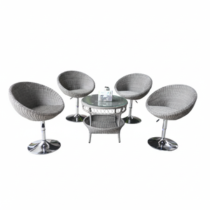 PRCF-004 - Juego de café de ratán sintético - Relájate y desconecta - Product Image 1