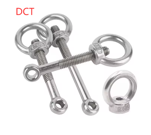 ที่แขวนสกรูหัวแบนแหวนสายฟ้าเหล็กชุบสังกะสีสำหรับอุตสาหกรรมก่อสร้าง - Product Image 1