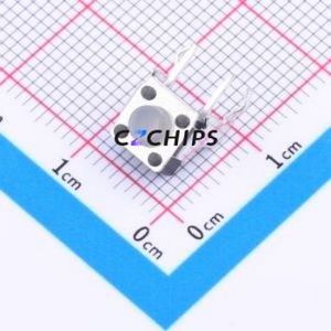 GT-TC183B-H050-L1 Tactile Switch Through hole Component (THT) Switch Single Pole Single Throw Round Button 2.5N Through Hole - Product Image 1