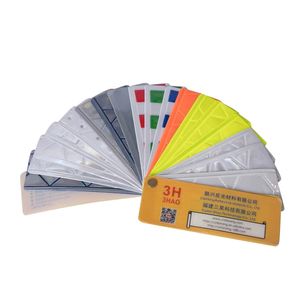 Lianxing couleurs fluorescentes PVC Micro <span class=keywords><strong>bande</strong></span> réfléchissante prismatique Cear matériau réfléchissant lumineux <span class=keywords><strong>bande</strong></span> réfléchissante en PVC imprimable - Product Image 2