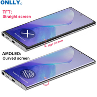 Repuesto Original de Pantalla Táctil Super AMOLED TFT con Marco, Pantalla Original Note 20 Ultra 5G LCD para Samsung SM-N986B