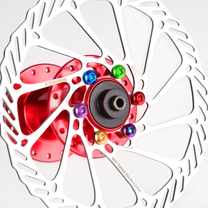 Rotor de frein à disque de vélo durable, résistant à l'usure, 6 boulons, VTT, vélo de route, frein à disque en acier inoxydable G3 HS1 120 140 160 180 mm - Product Image 6
