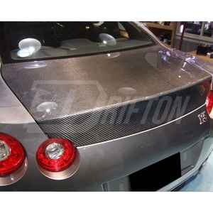 Alerón Trasero Drifton Nuevo Estilo R35 OE de Fibra de Carbono con Acabado Brillante para Nissan GT-R R35 - Product Image 5