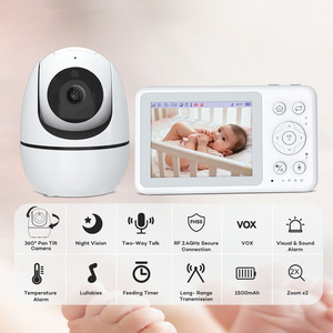 Moniteur Bébé Sans Fil 3,2 Pouces 2025 le Plus Vendu avec Mode VOX, Portée de 300m, <span class=keywords><strong>Caméra</strong></span> Vidéo pour Bébé, Batterie 1500mAh, Modèle Économique - Product Image 6