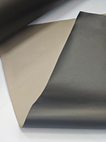 Tissu conducteur ultra-mince thermofusible noir plaqué cuivre nickelé pour mise à la terre ESD et remplissage de fentes EMI des ordinateurs portables et tablettes