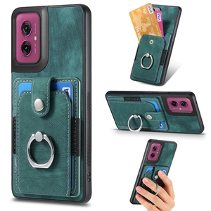 Funda con Anillo Elástico para Moto G35/G55/<span class=keywords><strong>G</strong></span> Play 5G 2024, Funda Tipo Cartera Retro para Redmi 14C 4G - Product Image 4