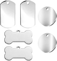 Targhette Identificative Personalizzate per Animali Domestici in Alluminio, Incisione e Stampa Personalizzate, Produzione OEM