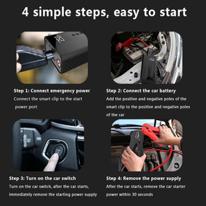 Ngoài Trời Khẩn Cấp Công Cụ Di Động Xe Nhảy Bắt Đầu 10400MAh 2 USB Pin Nhảy Khởi Động Xe Nhảy Khởi Động Ngân Hàng Điện - Product Image 6