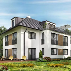 Budget telaio in acciaio Villa | Prefabbricato casa portatile | Kit <span class=keywords><strong>Bungalow</strong></span> completo - Product Image 1