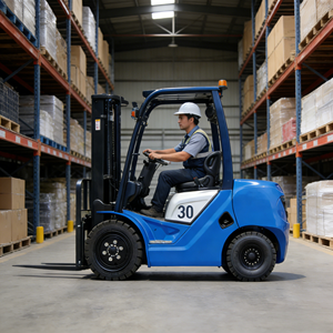 Montacargas Diésel Más Vendido, 2.5 Toneladas, Altura de Elevación de 3000 mm, con Certificación CE, para Plantas de Fabricación de Maquinaria - Product Image 1