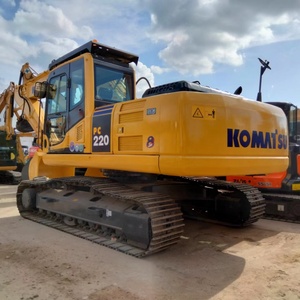 Excavatrice sur chenilles japonaise PC220-8 bien entretenue, fiable pour la construction et l'aménagement paysager, équipement de construction de 22 tonnes avec moteur - Product Image 5