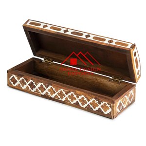 Boîte de rangement à vendre de haute qualité 100% boîtes de rangement de chocolat en incrustation d'os naturel boîtes en corne et en bois de dernière conception best-seller - Product Image 6