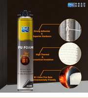 Mousse polyuréthane ignifuge de haute performance pour la construction, séchage rapide