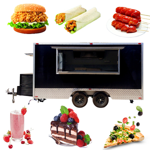 América totalmente equipada Catering Vending Catering móvil Remolque de comida Food Truck Shop para la venta - Product Image 1