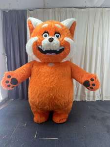 Carino gigante gonfiabile felpato mascotte per adulti Costume <span class=keywords><strong>di</strong></span> Halloween per camminare e correre ispirato al personaggio 'girare rosso' - Product Image 4