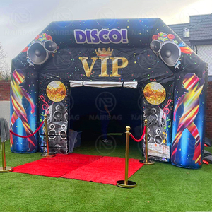 Negro portátil LED Disco inflable <span class=keywords><strong>club</strong></span> nocturno tienda Pop Up <span class=keywords><strong>Night</strong></span> <span class=keywords><strong>Club</strong></span> fiesta tienda para ventas - Product Image 5