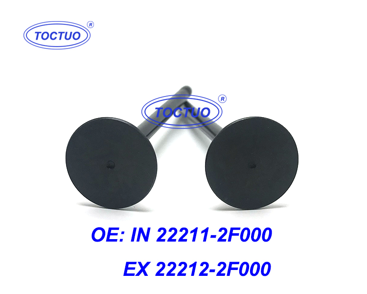 High Quality Engine Valve OE 22211-2F000 for Hyundai D4HB