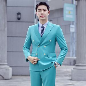 Traje de Hombre de Negocios, Cómodo, Cruzado, Estilo Blazer, en Oferta - Product Image 4