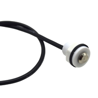 Sonde de niveau de liquide en acier inoxydable personnalisable, sortie numérique 3.3-5.0V CC, contrôle d'alarme haut/bas, filetage, directement de l'usine