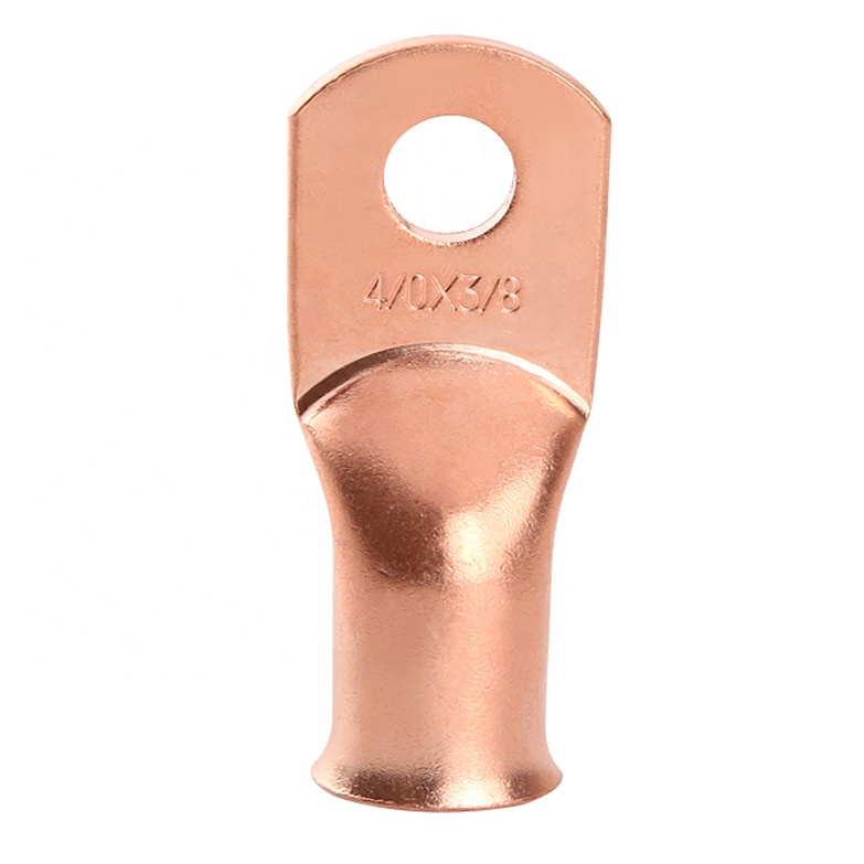 Серия AWG, бронзовый нос, 50 шт., коробка, медная трубка в форме кольца, клеммные соединительные наконечники провода, медь