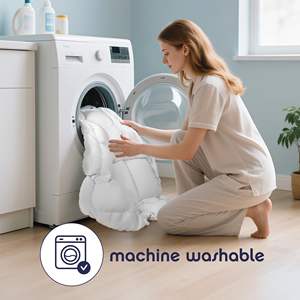 Tapis de matelas ferme de 4 pouces Tapis de matelas en mousse à mémoire de forme en gel pour caisse à œufs pleine grandeur Lit double - Product Image 6