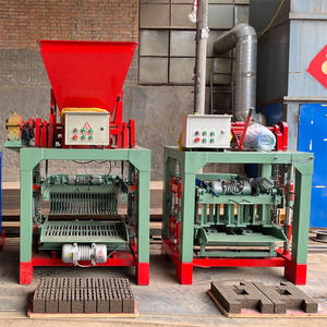 Mesin pembuat telur semen pengangkat rantai, mesin pembuat telur trotoar, berbagai cetakan pembuat blok berongga, mesin bata abu - Product Image 3