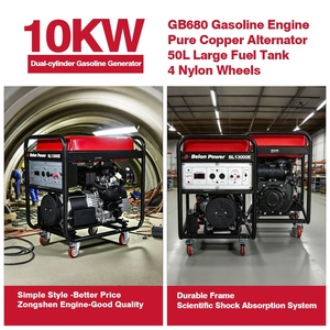 כוח bellon מחולל חשמל נייד 679cc 20hp 3600 סל "ד בנזין <span class=keywords><strong>10000w</strong></span> גנרטור בנזין w עבור הבית - Product Image 3