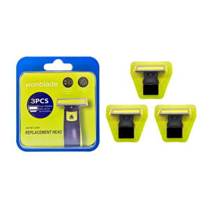 4 Cuchillas de Repuesto de Acero Inoxidable Reutilizables para Afeitadora Eléctrica Norelco, Marca Meshave Wonblade, para Hombres - Product Image 1