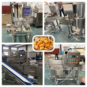 <span class=keywords><strong>Freidora</strong></span> Industrial para Nuggets <span class=keywords><strong>de</strong></span> Pollo, Máquina para Empanizar Filetes <span class=keywords><strong>de</strong></span> Pollo, Máquina para Hacer Hamburguesas y Nuggets <span class=keywords><strong>de</strong></span> Pollo - Product Image 6
