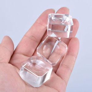 Hot Product Wholesale <strong>Crystal</strong> Base for <strong>Crystal</strong> Sphere <strong>Stand</strong> Decoration Clear <strong>Crystal</strong> Glass <strong>Stand</strong> for Ball - Product Image 1