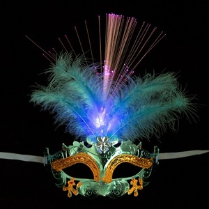 <span class=keywords><strong>Robe</strong></span> vénitienne en plumes de fleurs en dentelle, <span class=keywords><strong>bal</strong></span> <span class=keywords><strong>masqué</strong></span>, masque pour les yeux de carnaval, déguisement de fête - Product Image 2