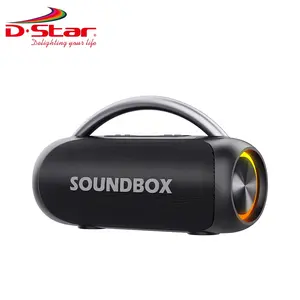 Top selling 2023 ipx6 Speakers Outdoor Sports Waterproof Portable Subwoofer Wireless BT 5.0 Speaker with TF USB FM AUX