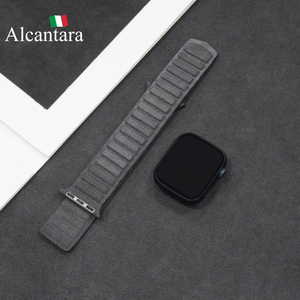 <span class=keywords><strong>Correas</strong></span> de Reloj de Alcántara de Nuevo Diseño para Relojes Inteligentes, Correa de Bucle Ultra Magnético Compatible con <span class=keywords><strong>Apple</strong></span> IWatch Series 1-10 SE - Product Image 4