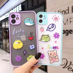 Funda Protectora para Teléfono con Diseño de Flores Creativas y Lindas, Cubierta para Cámara con Diseño Floral, para iPhone 12 Mini 12 13 Pro Max 11 <span class=keywords><strong>X</strong></span> <span class=keywords><strong>7</strong></span> - Product Image 3