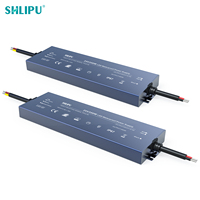 Controlador LED Ultrafino Impermeable IP67 12V 24V DC 60W-500W Fuente de Alimentación de Voltaje Constante para Tiras de Luces LED