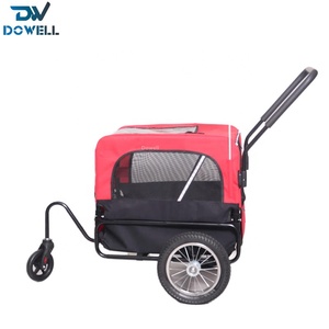 Playa camping perros que llevan mascotas al aire libre remolque plegable carro <span class=keywords><strong>mano</strong></span> tirar portátil vagones carro - Product Image 4