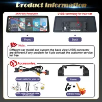 Autoradio Linux 12,3 pouces pour BMW Série 3 E90 E91 E92 E93 2004-2012, CarPlay sans fil, Android Auto, AUX, lecteur multimédia, navigation, HU