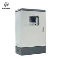 Boîtier de distribution électrique étanche personnalisé pour extérieur, armoire de commande électrique en métal avec fenêtre d'inspection